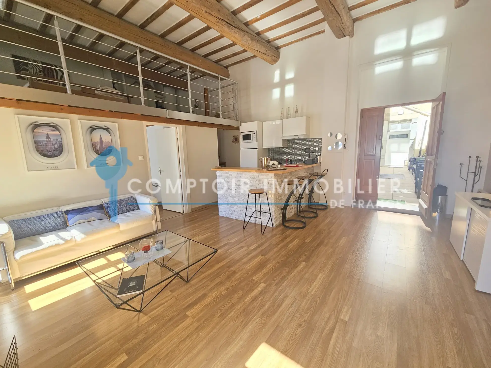 Appartement duplex en centre-ville de Montpellier avec terrasse de 9 m² 