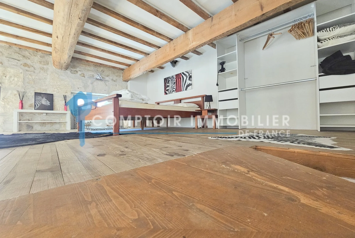Appartement duplex en centre-ville de Montpellier avec terrasse de 9 m² 