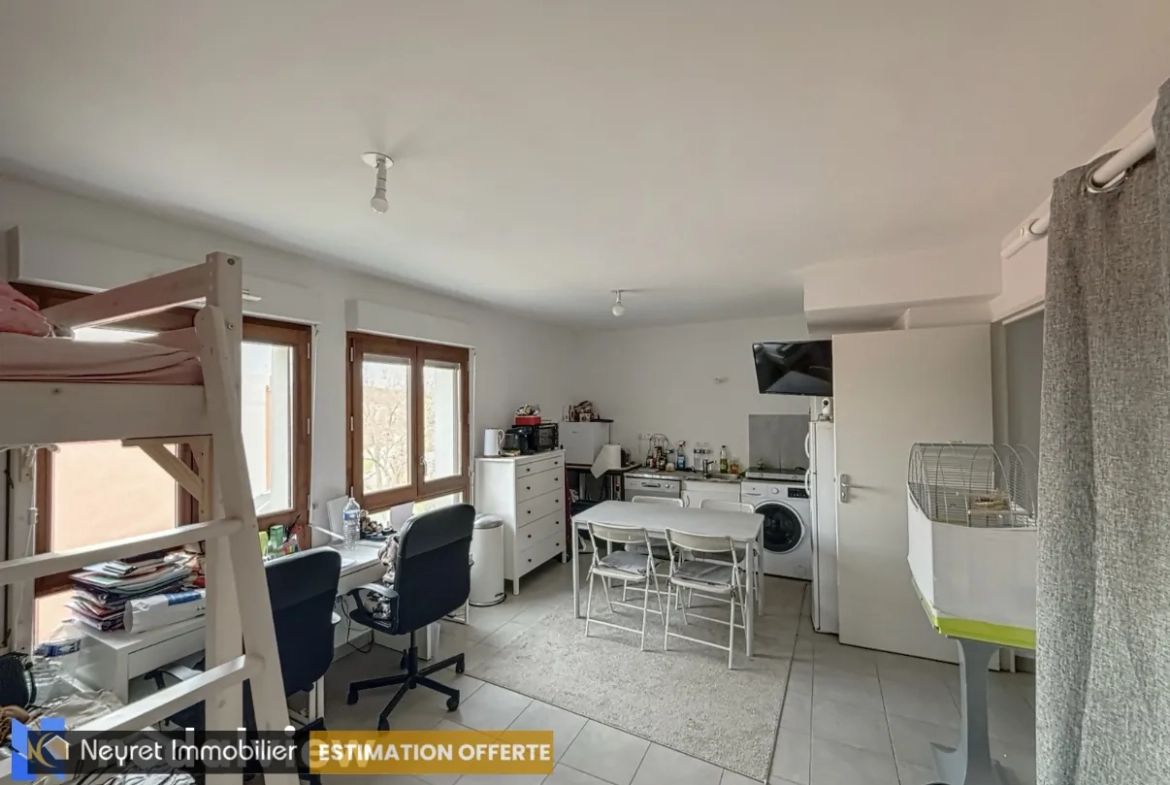 Studio à Saint-Étienne proche Cité du Design, idéal investissement locatif 
