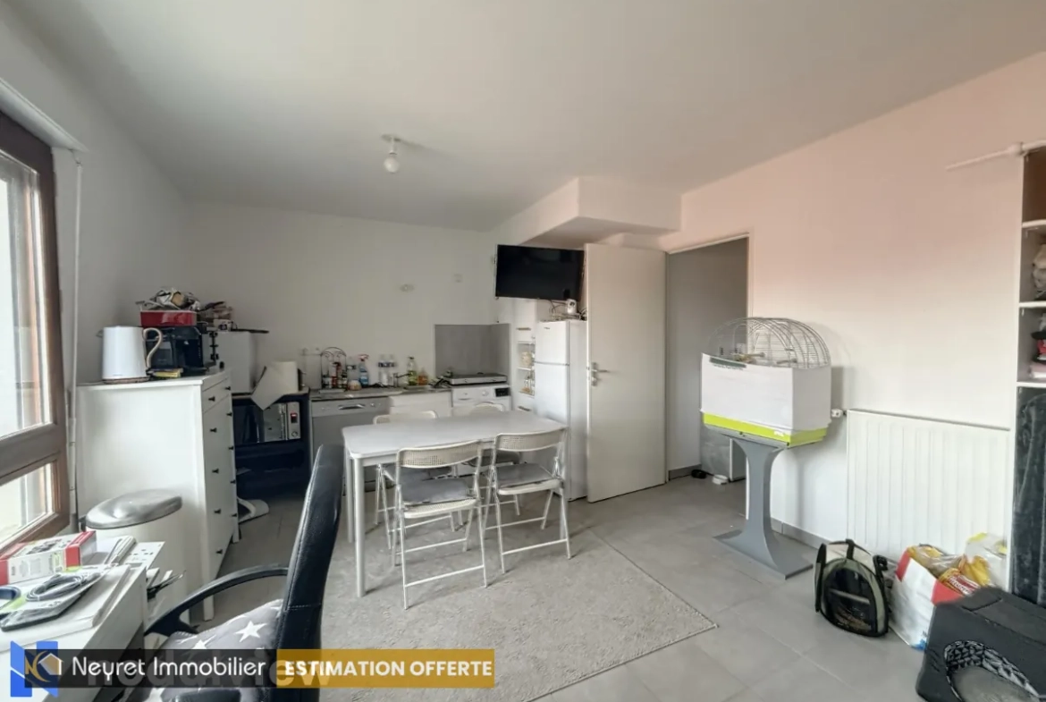 Studio à Saint-Étienne proche Cité du Design, idéal investissement locatif 