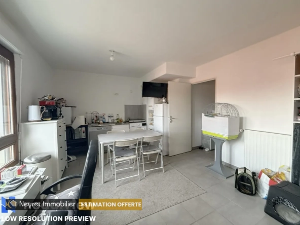 Studio à Saint-Étienne proche Cité du Design, idéal investissement locatif 