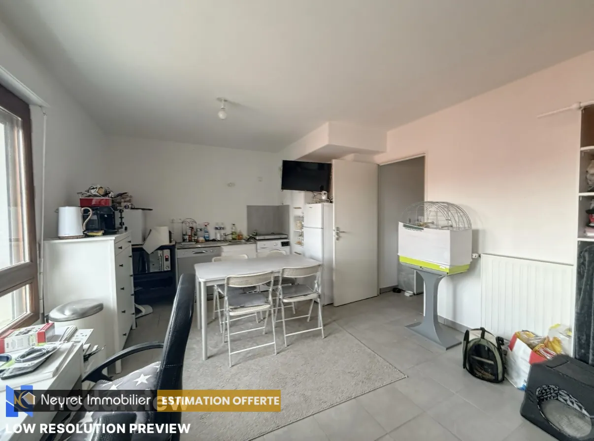 Studio à Saint-Étienne proche Cité du Design, idéal investissement locatif 