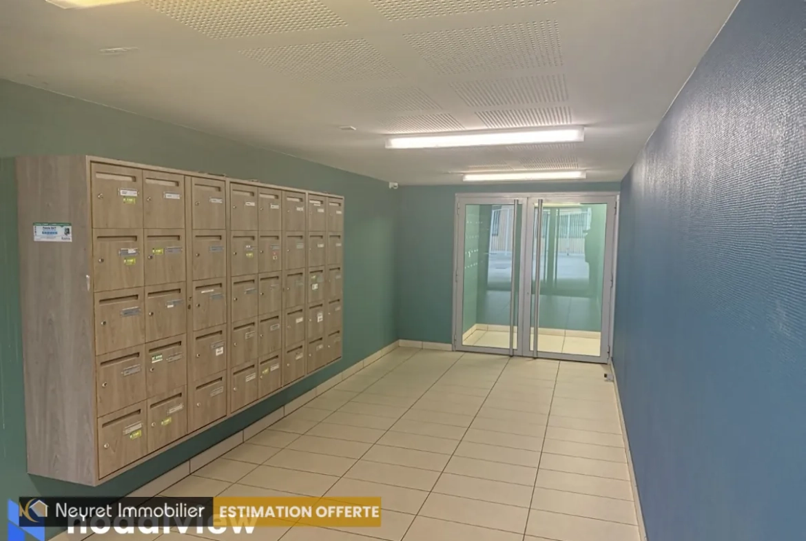 Studio à Saint-Étienne proche Cité du Design, idéal investissement locatif 