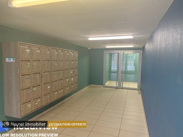 Studio à Saint-Étienne proche Cité du Design, idéal investissement locatif 