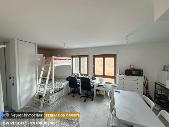 Studio à Saint-Étienne proche Cité du Design, idéal investissement locatif 
