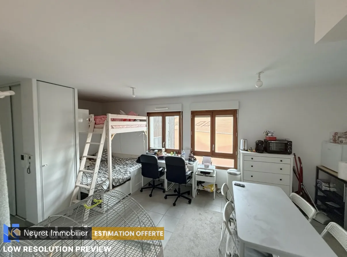 Studio à Saint-Étienne proche Cité du Design, idéal investissement locatif 