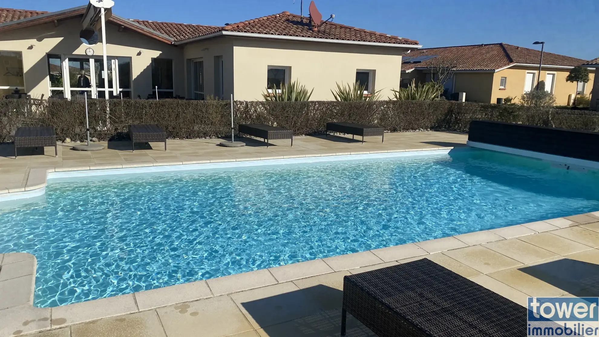 Maison de plain-pied avec services dans résidence senior à Lombez 