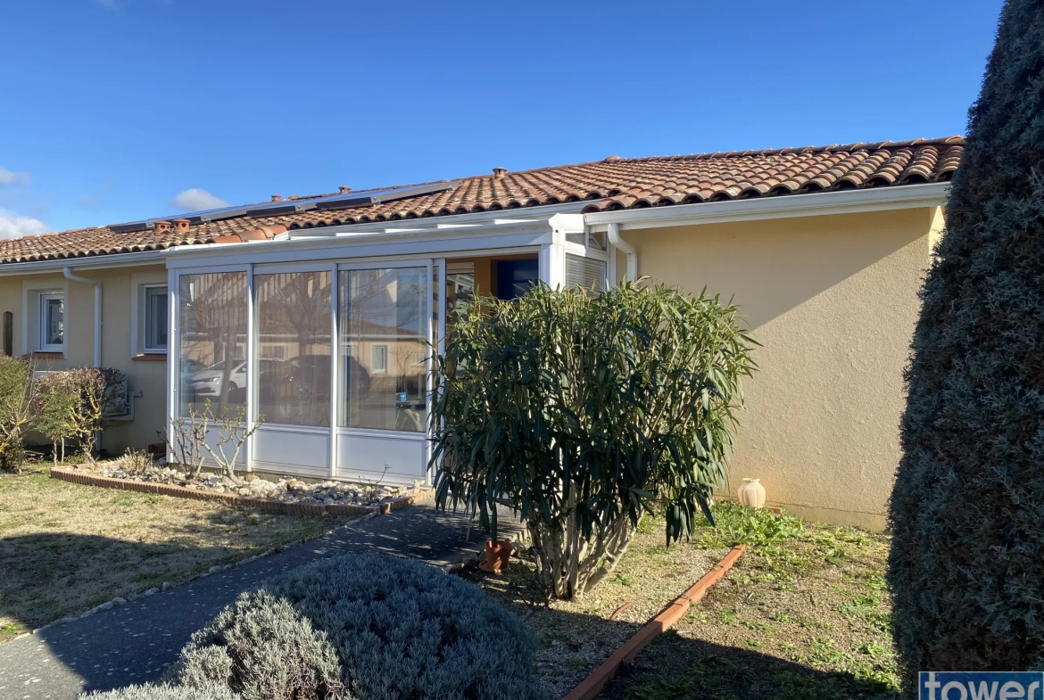 Maison de plain-pied avec services dans résidence senior à Lombez 