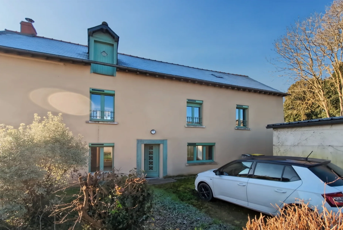 Splendide maison 5 pièces de 124 m² avec jardin plein Sud à Romillé 