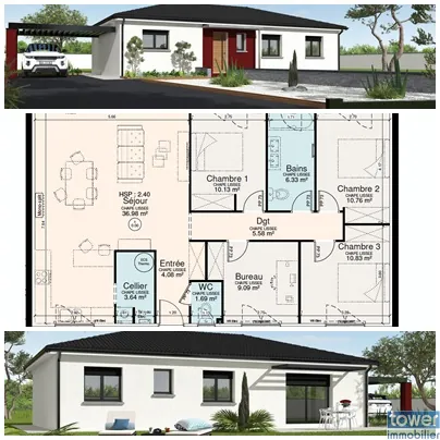 Terrain constructible de 705 m² à Nègrepelisse, proche Montauban, dans un environnement paisible 