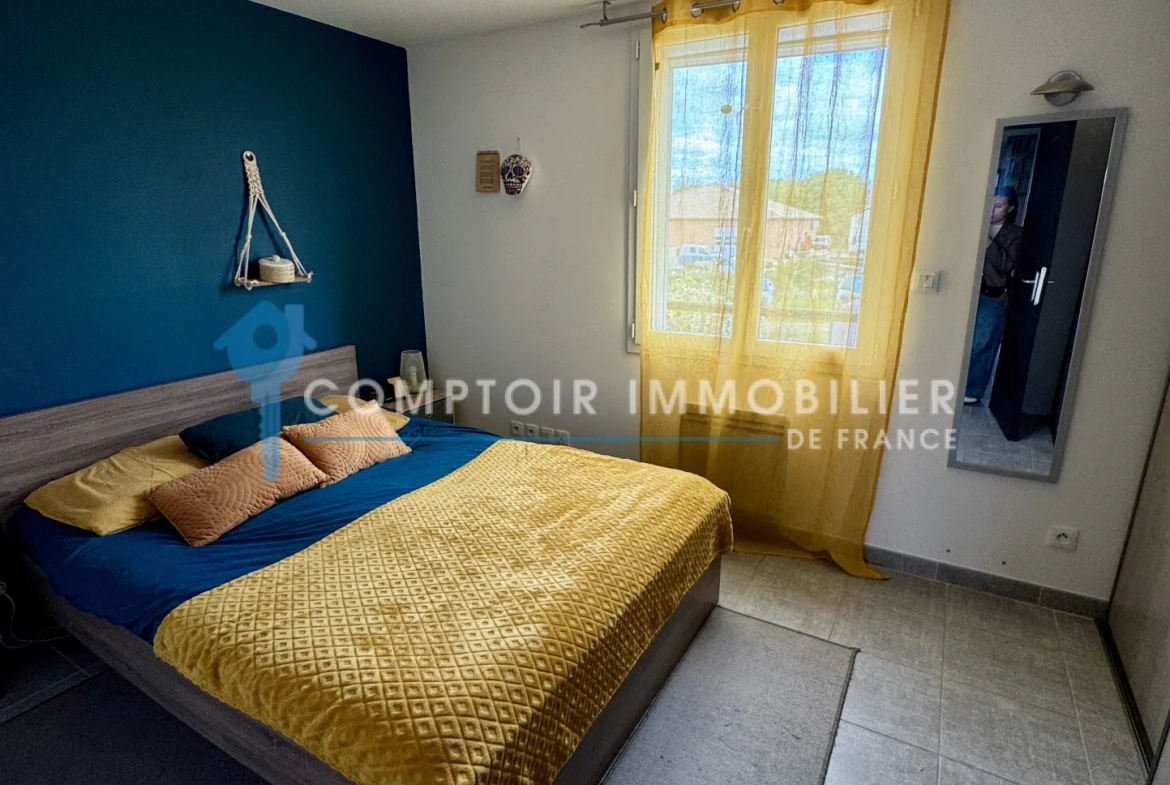 Villa mitoyenne 3 chambres avec terrasse à Vergeze, copropriété calme et bien entretenue 