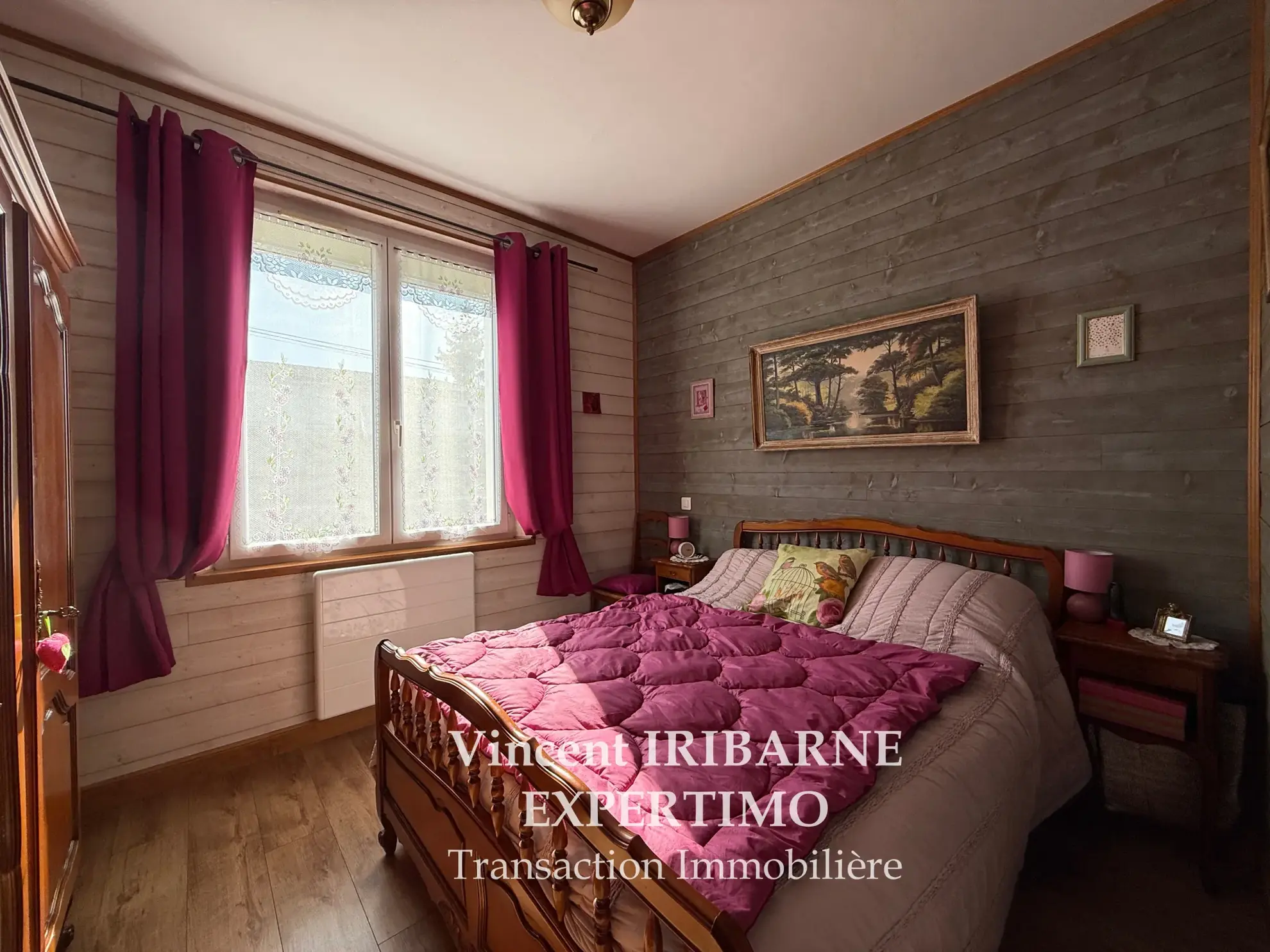 Maison de plain-pied avec jardin et garage à Saintes Rive Gauche 