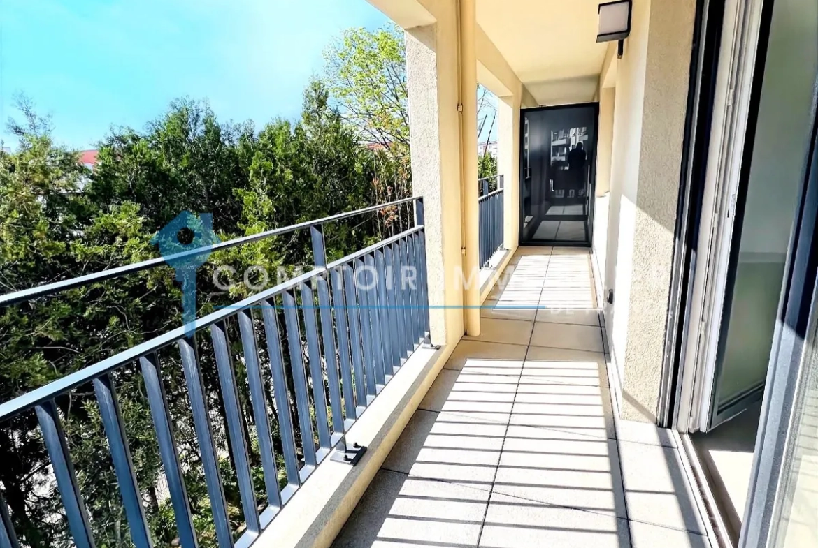 Appartement T3 avec terrasse et parking à Montpellier – Emplacement stratégique 