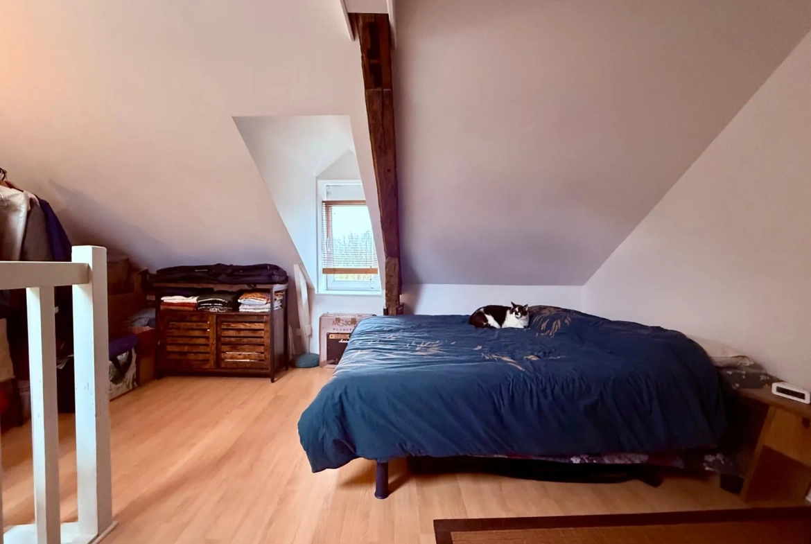 Appartement T2 duplex lumineux à Caen centre, idéal investisseur 