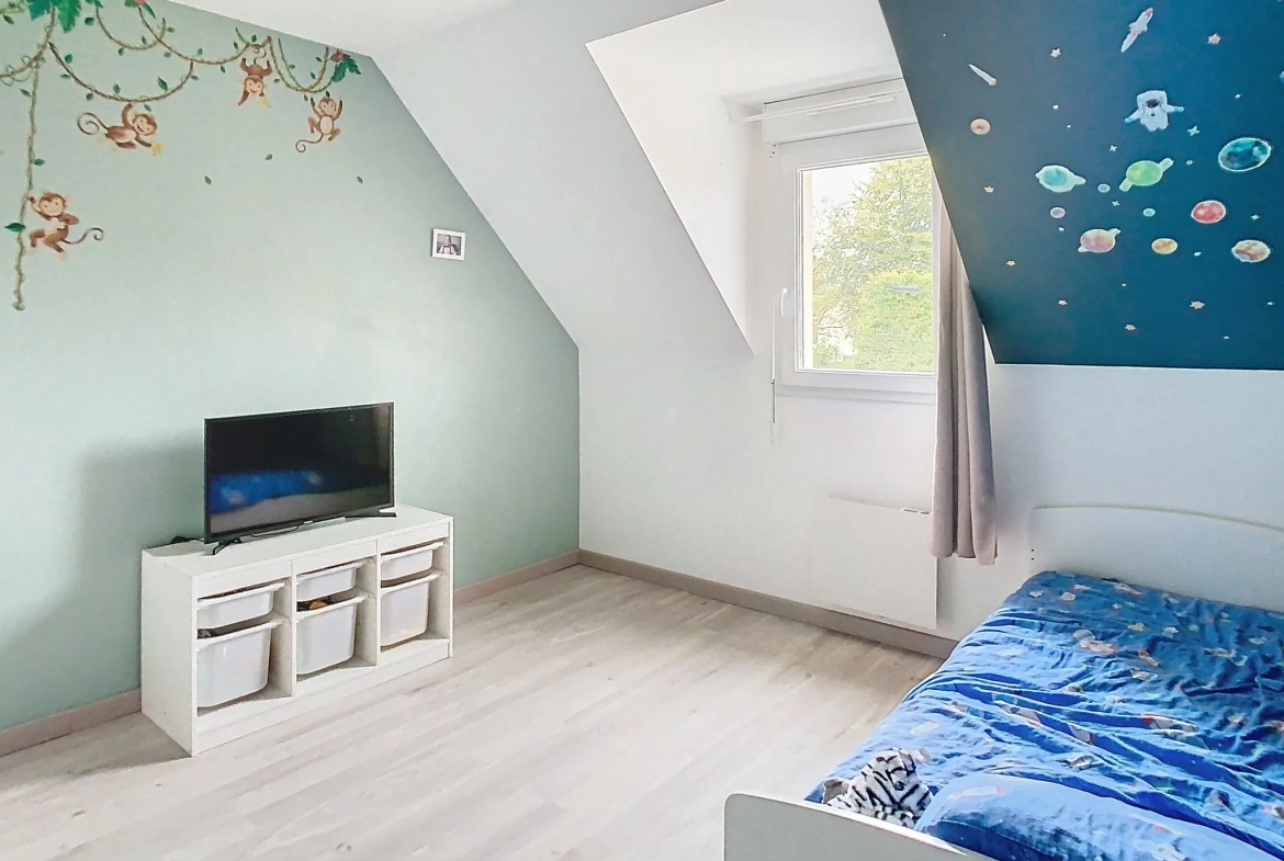 Pavillon rénové avec terrain clos proche de Villers-Bocage et Caen 