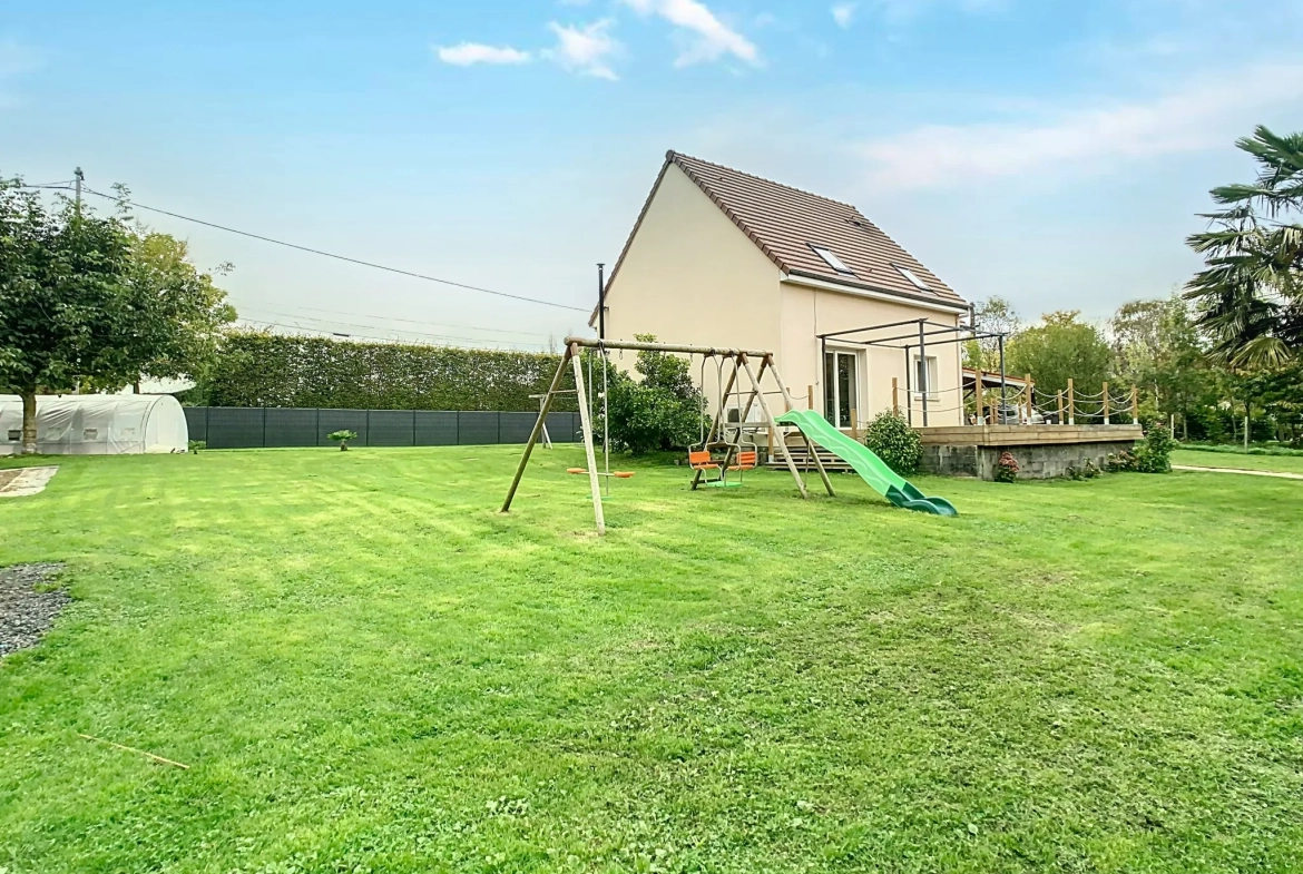 Pavillon rénové avec terrain clos proche de Villers-Bocage et Caen 