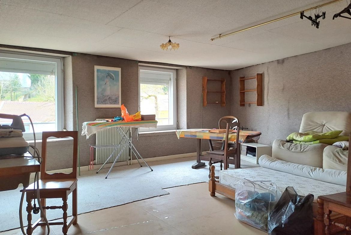 Maison de maître à Vézelise avec gros potentiel et espace professionnel 