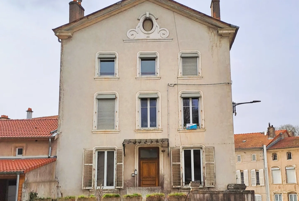 Maison de maître à Vézelise avec gros potentiel et espace professionnel 
