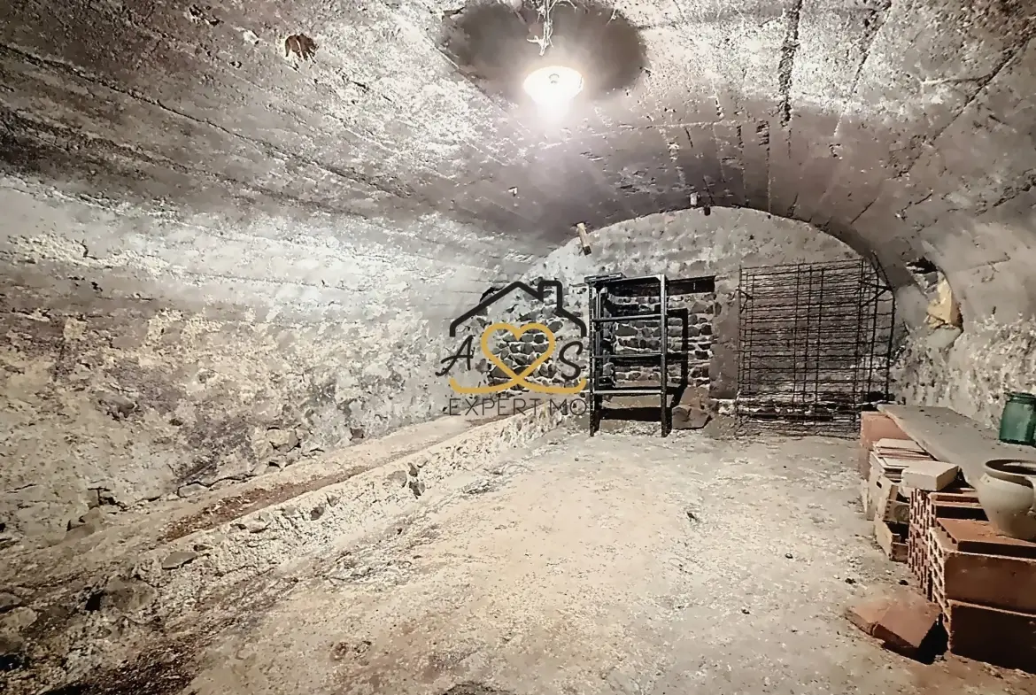 Maison de village à Saint Julien de Coppel avec garage et cave – 178 m2 