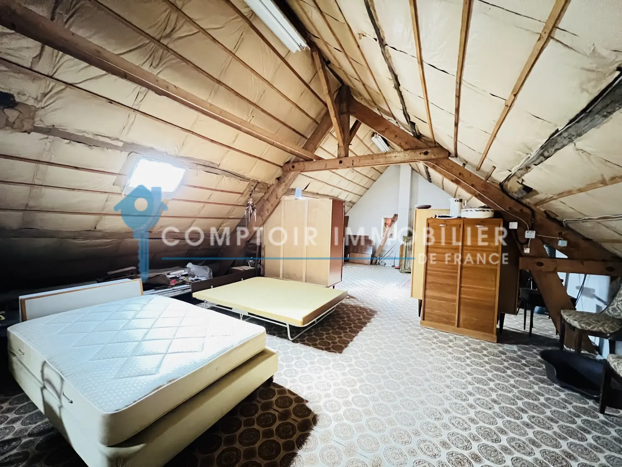 Maison en pierres avec dépendances et jardin à Auneau - 111 m² 