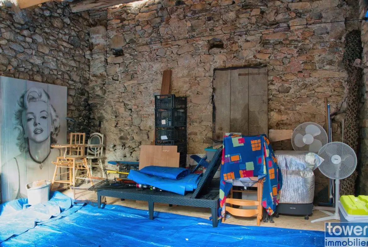 À vendre maison de village rénovée avec patio et jardin dans les Corbières 