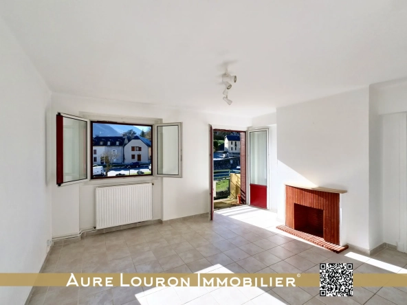 Appartement 4 pièces avec balcon à Arreau, vue Vallée - Investissement ou résidence
