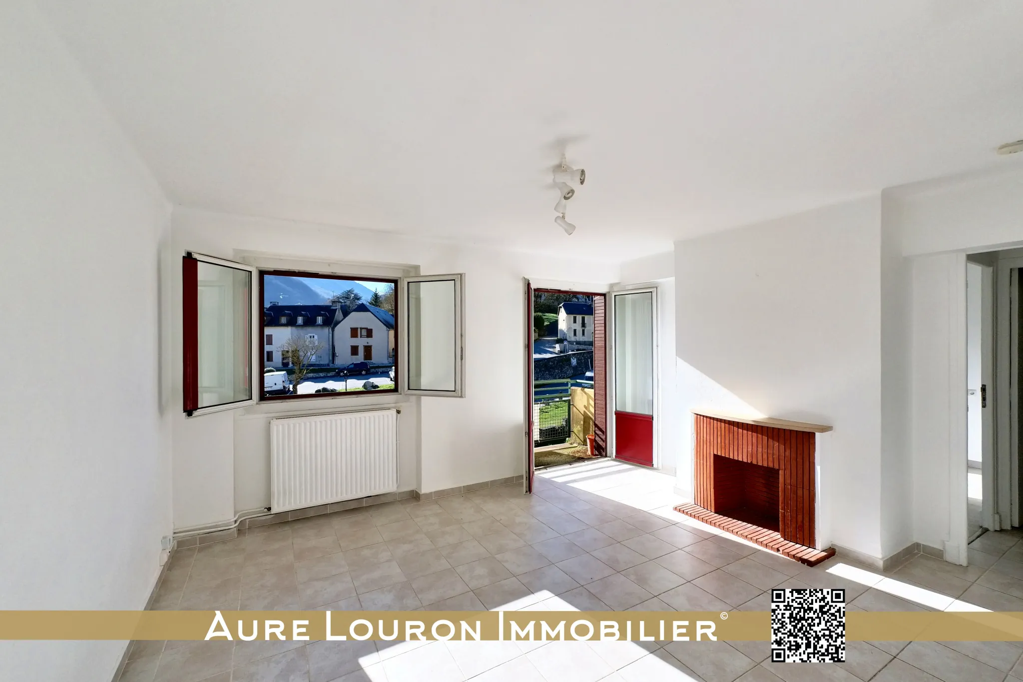 Appartement 4 pièces avec balcon à Arreau, vue Vallée - Investissement ou résidence 