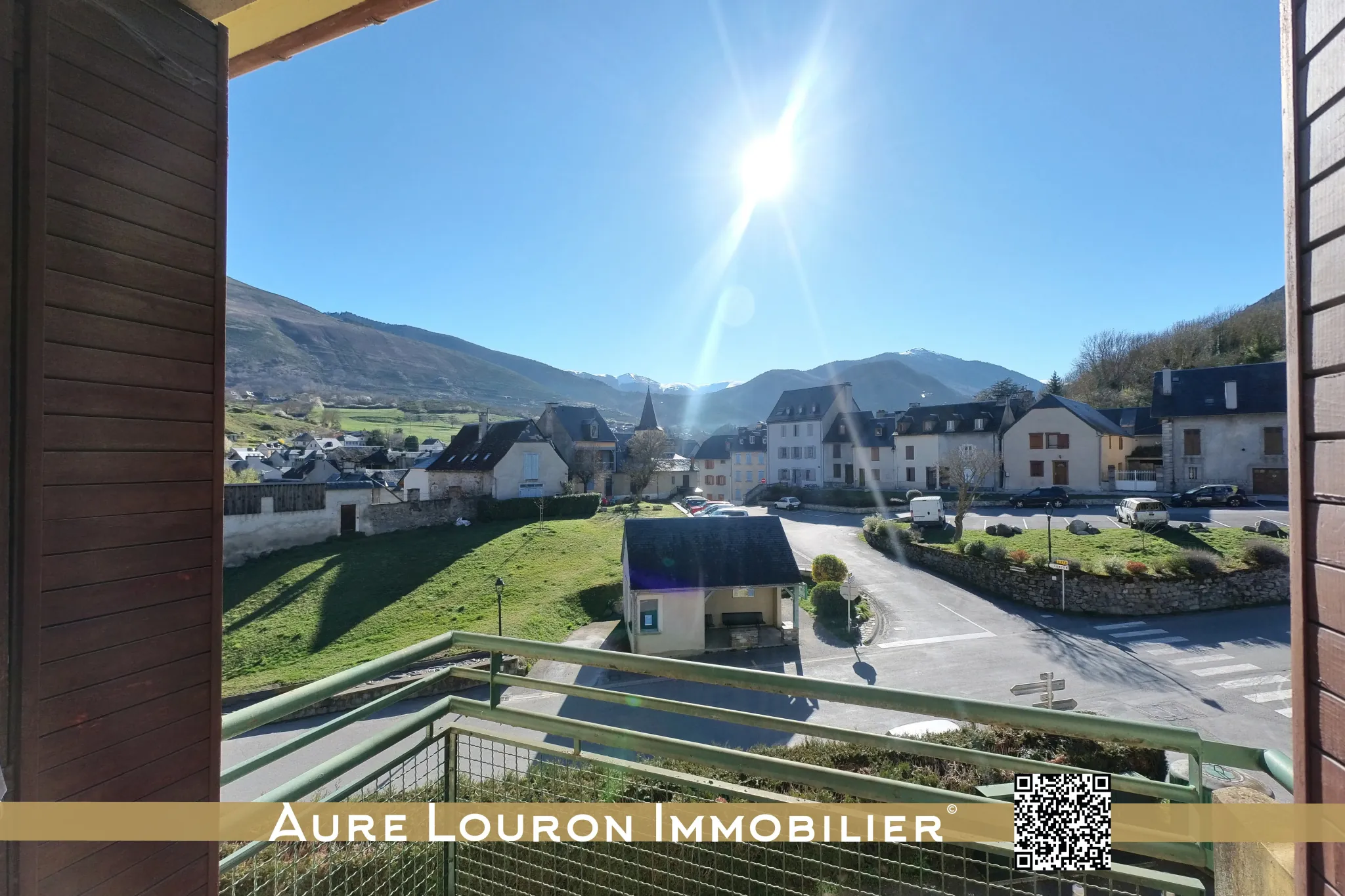 Appartement 4 pièces avec balcon à Arreau, vue Vallée - Investissement ou résidence 