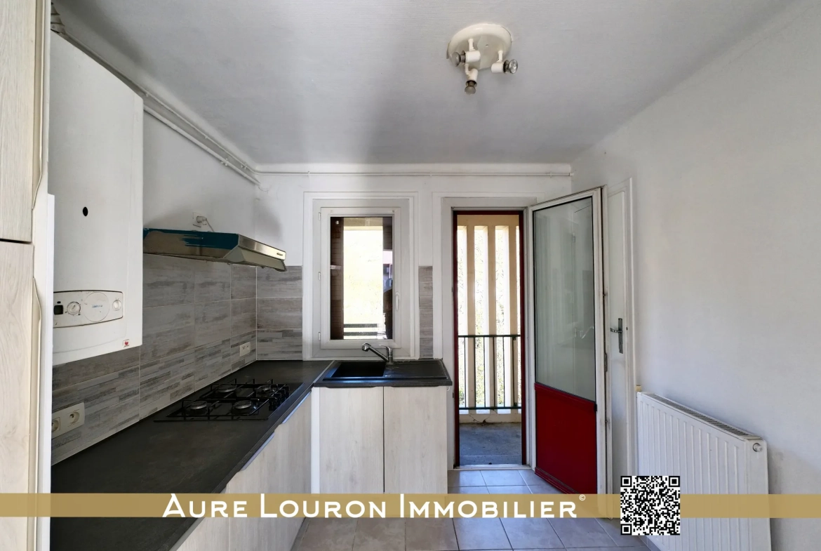 Appartement 4 pièces avec balcon à Arreau, vue Vallée - Investissement ou résidence 