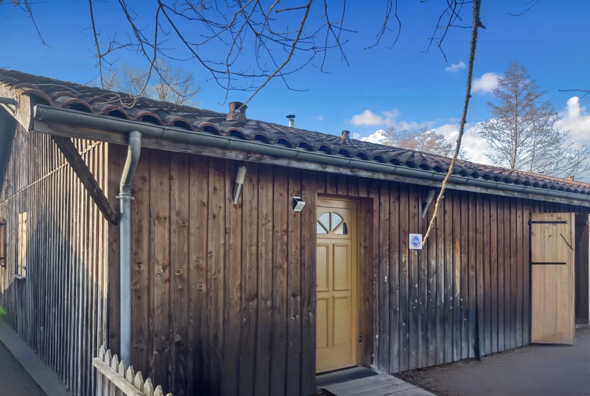 Maison 5 pièces à Noaillan, environnement calme et vue magnifique en Gironde 