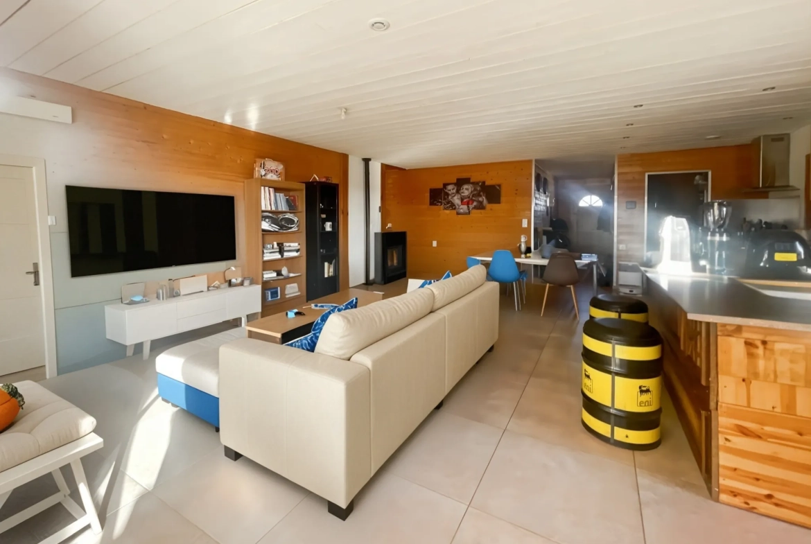 Maison 5 pièces à Noaillan, environnement calme et vue magnifique en Gironde 