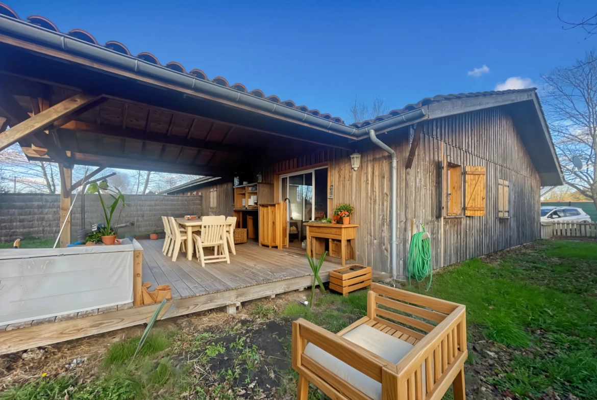 Maison 5 pièces à Noaillan, environnement calme et vue magnifique en Gironde 