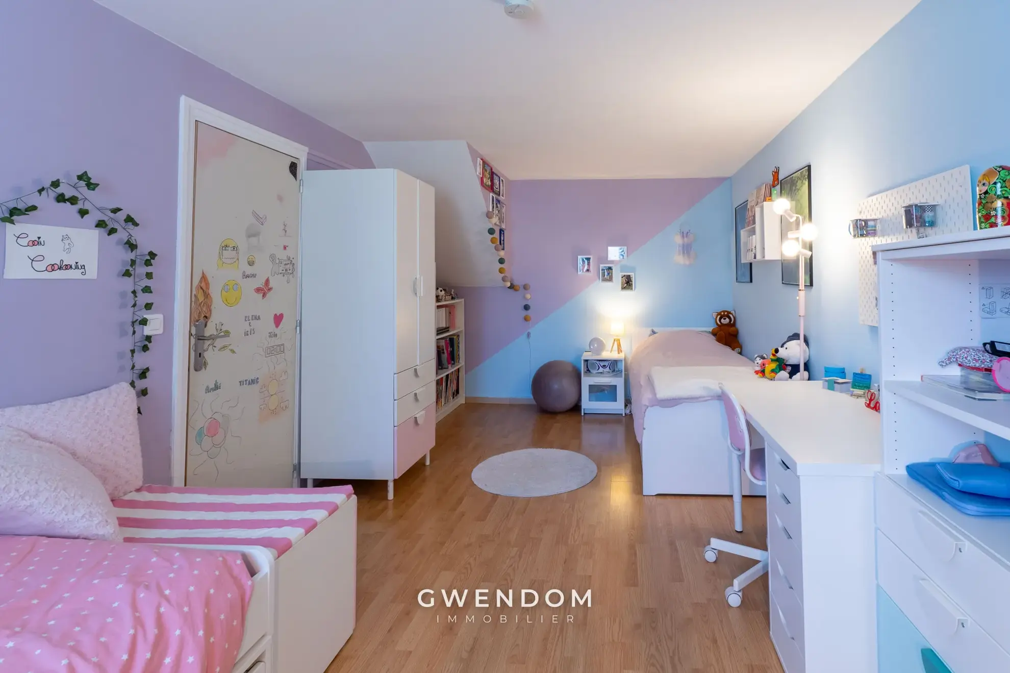 Vente d’un triplex lumineux avec terrasse à Torcy dans le quartier du Clos 