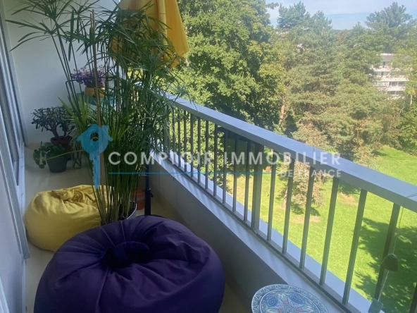 Appartement T2 à Brunoy avec vue sur parc et balcon, proche RER