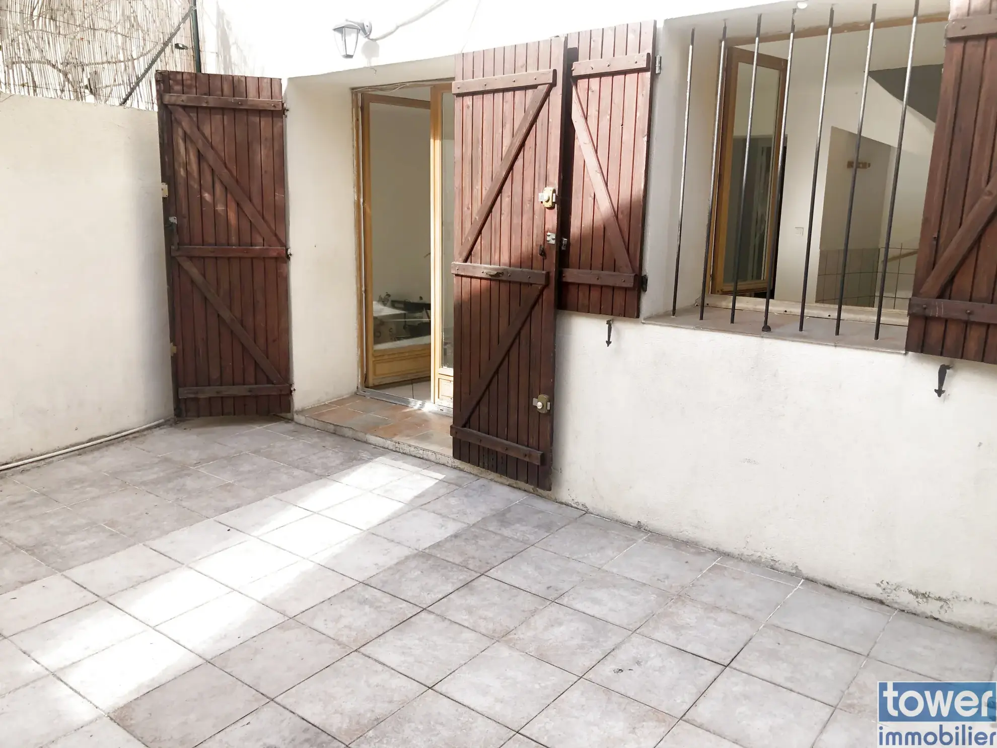 Maison T4 rénovée avec terrasse à Marseille, secteur Aygalades 
