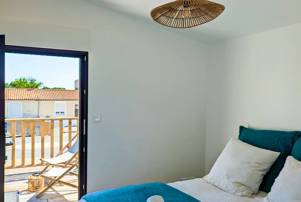 Appartement loft moderne à Tonnay Charente avec terrasse et stationnement 