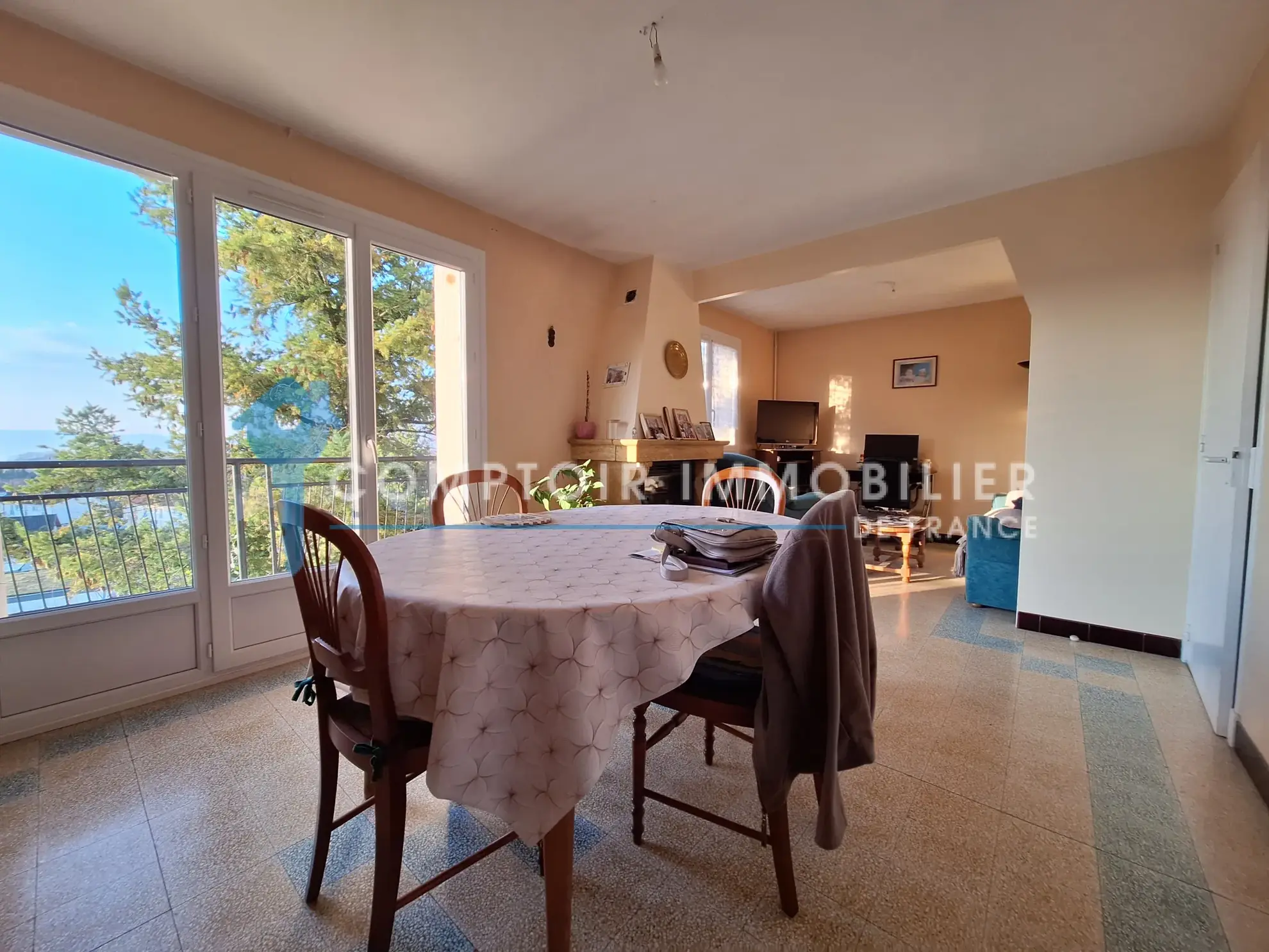 Maison divisée en 2 logements loués à Puylaurens avec vue sur les Pyrénées 