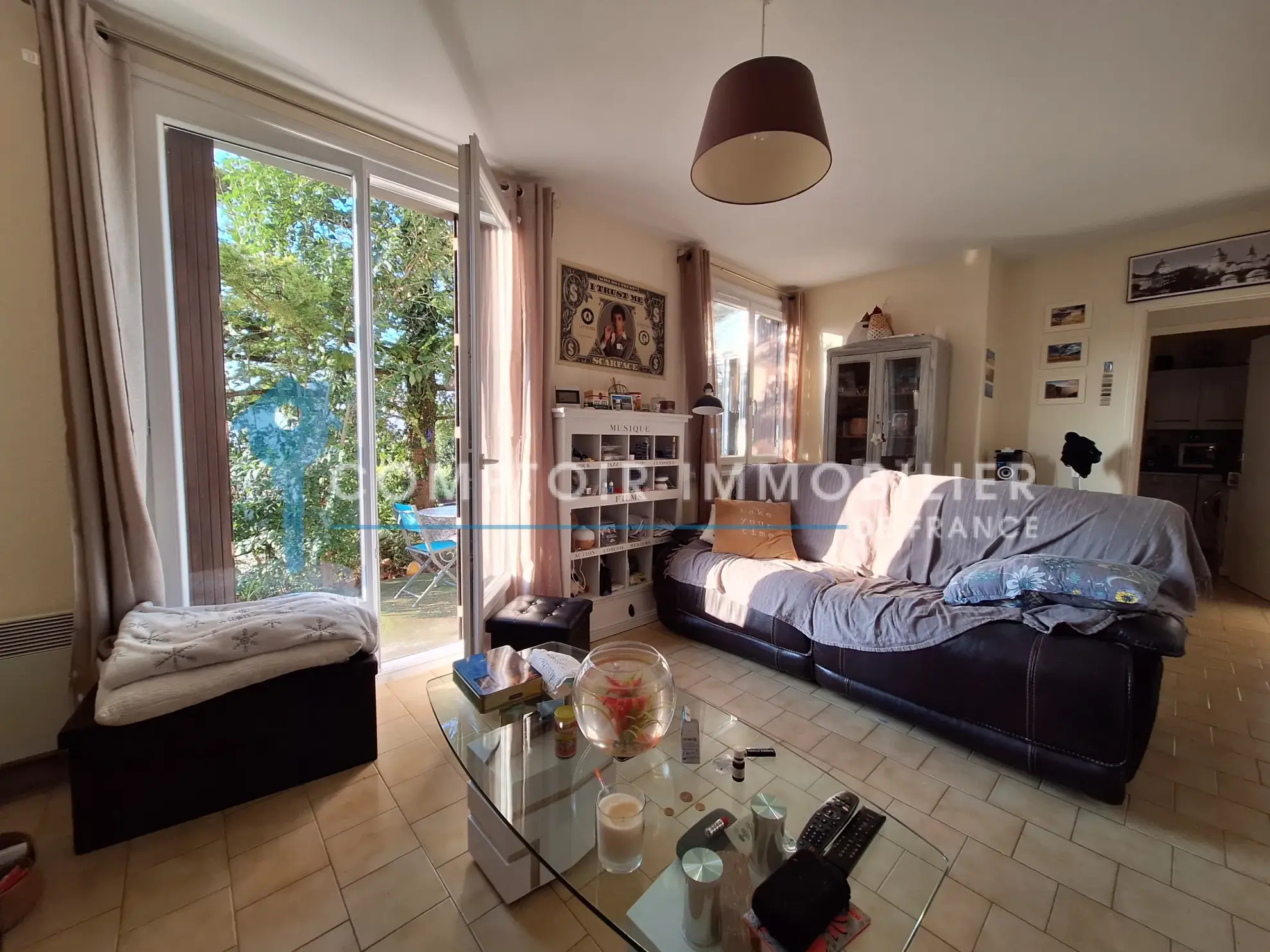 Maison divisée en 2 logements loués à Puylaurens avec vue sur les Pyrénées 