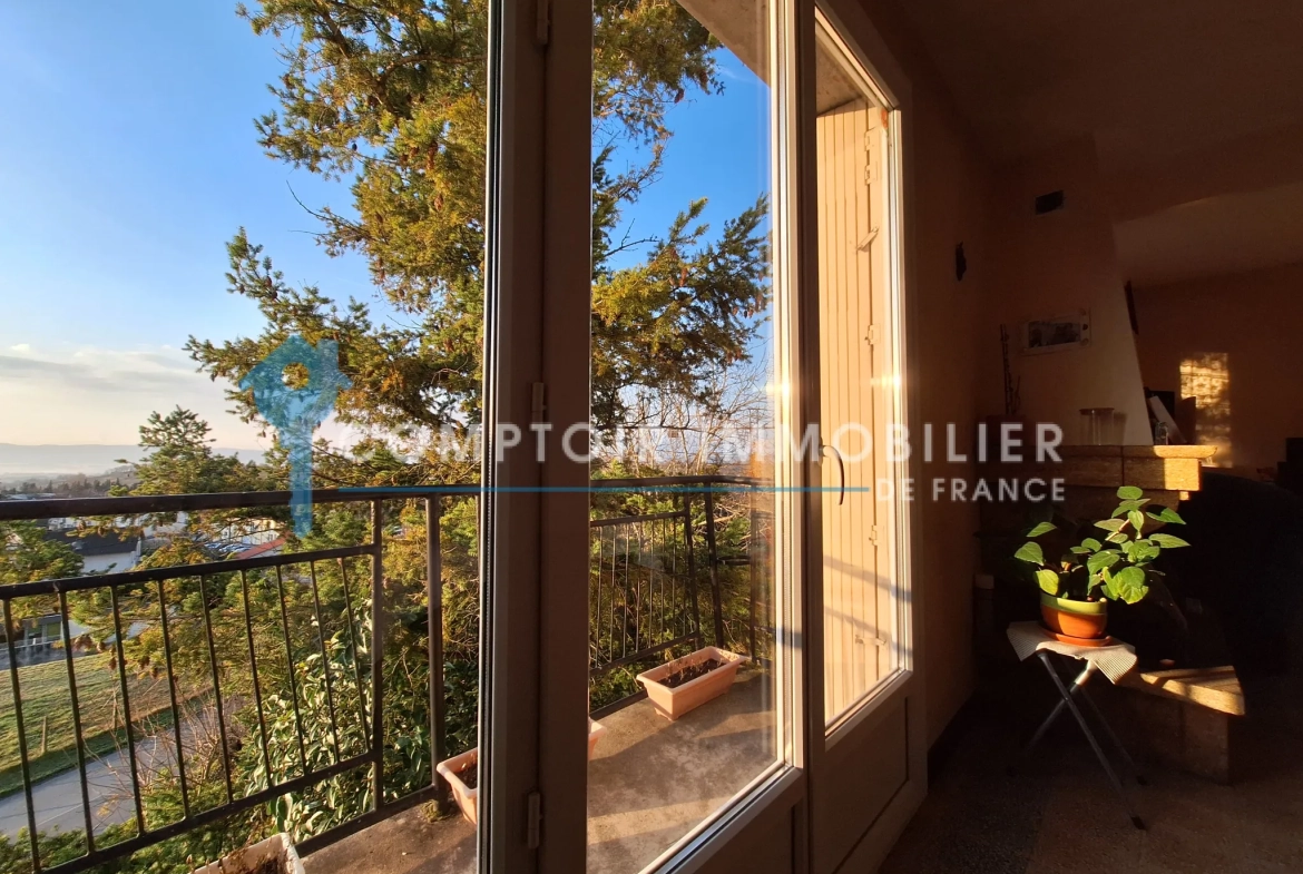 Maison divisée en 2 logements loués à Puylaurens avec vue sur les Pyrénées 