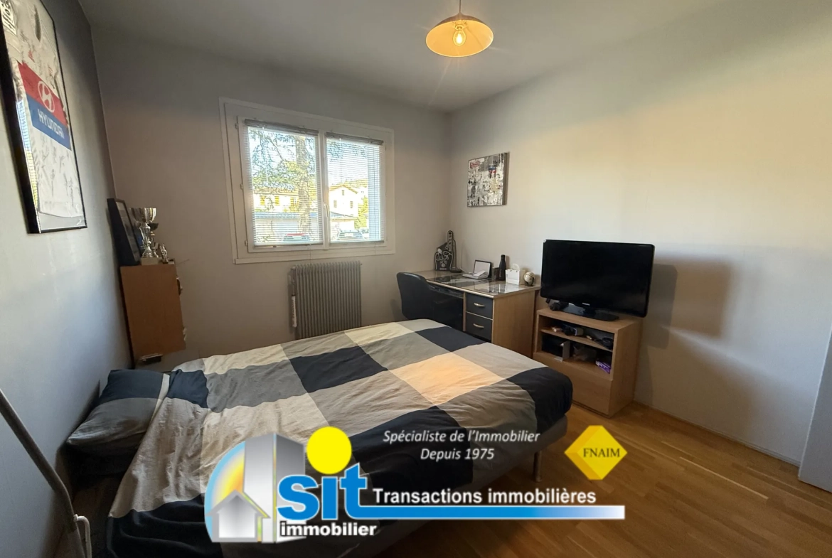 Appartement T5 avec terrasse à Vienne - Résidence sécurisée et proche nature 