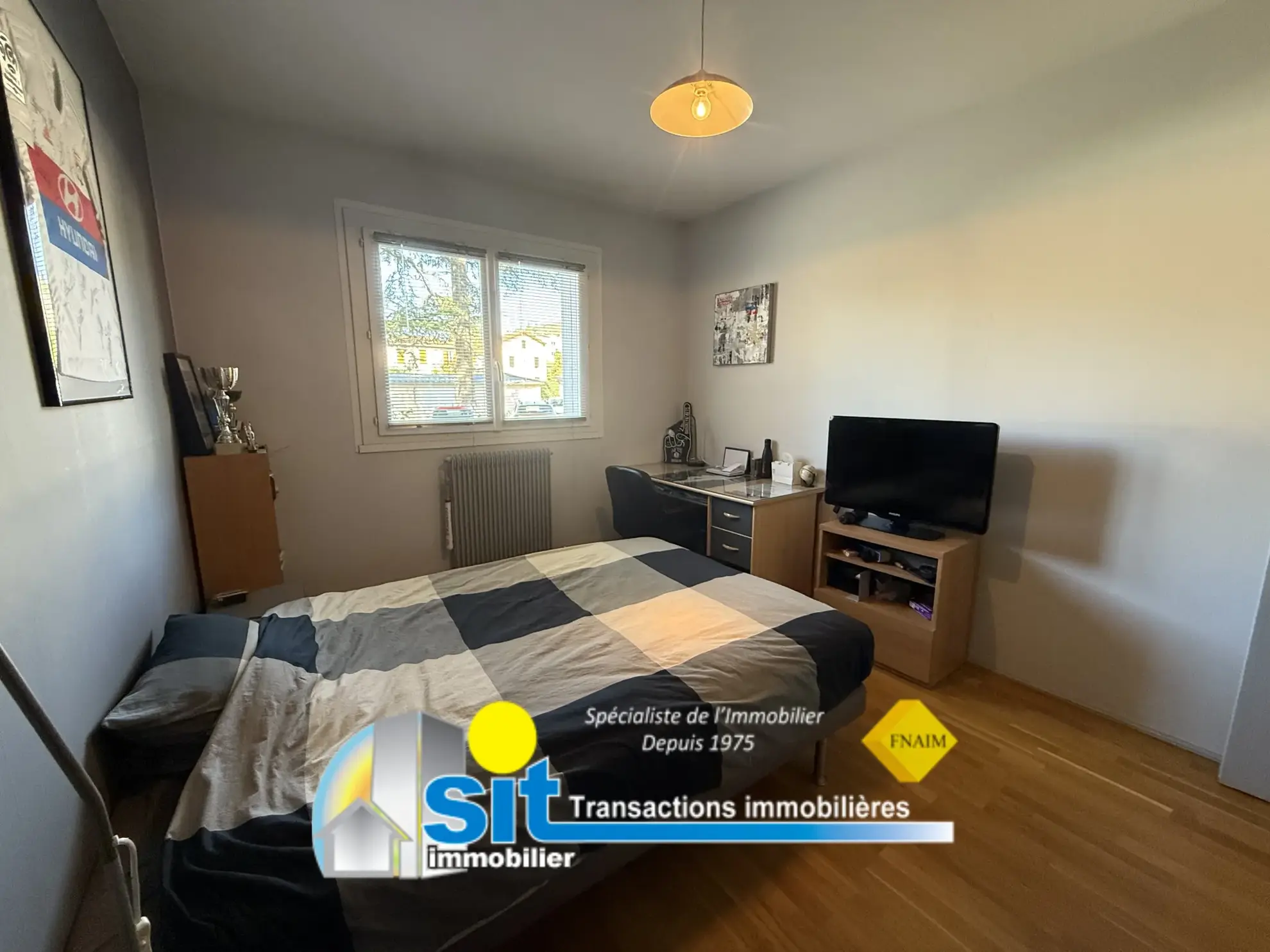 Appartement T5 avec terrasse à Vienne - Résidence sécurisée et proche nature 