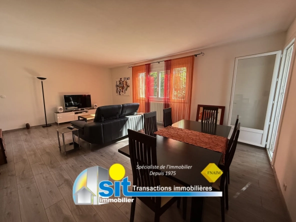 Appartement T5 avec terrasse à Vienne - Résidence sécurisée et proche nature