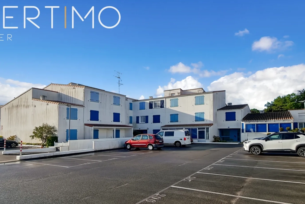 Studio à Fromentine de 26 m² avec terrasse, parking et proximité plage 