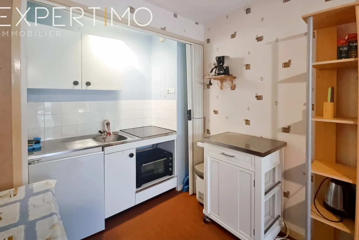 Studio à Fromentine de 26 m² avec terrasse, parking et proximité plage 