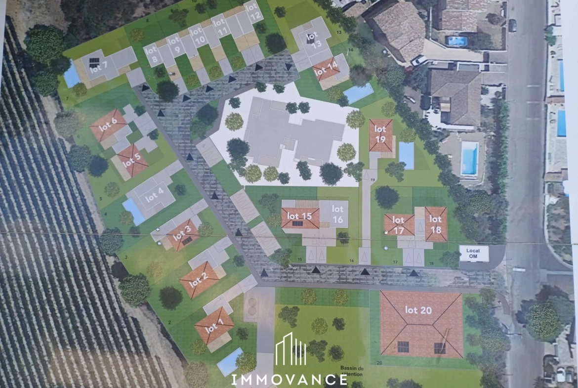 Terrains constructibles à Saint Bres – Emplacements calmes et viabilisés à vendre 