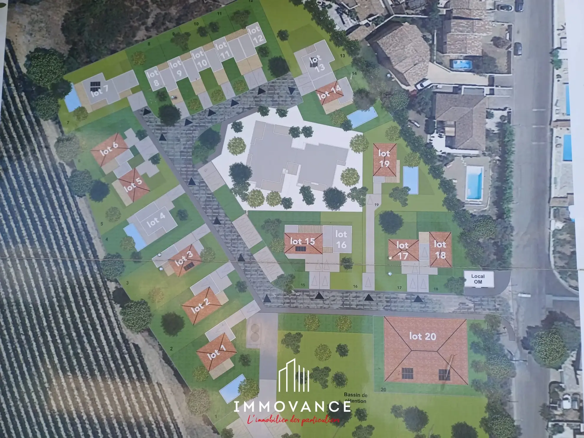 Terrains constructibles à Saint Bres – Emplacements calmes et viabilisés à vendre 