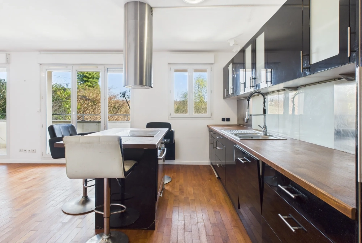 Bel appartement de 70 m² avec vue sur la Seine à Corbeil-Essonnes 