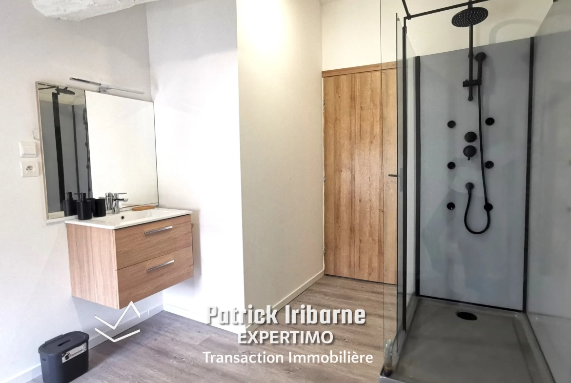 Maison charentaise rénovée à Bussac-sur-Charente avec jardin, 3 chambres et dépendance 