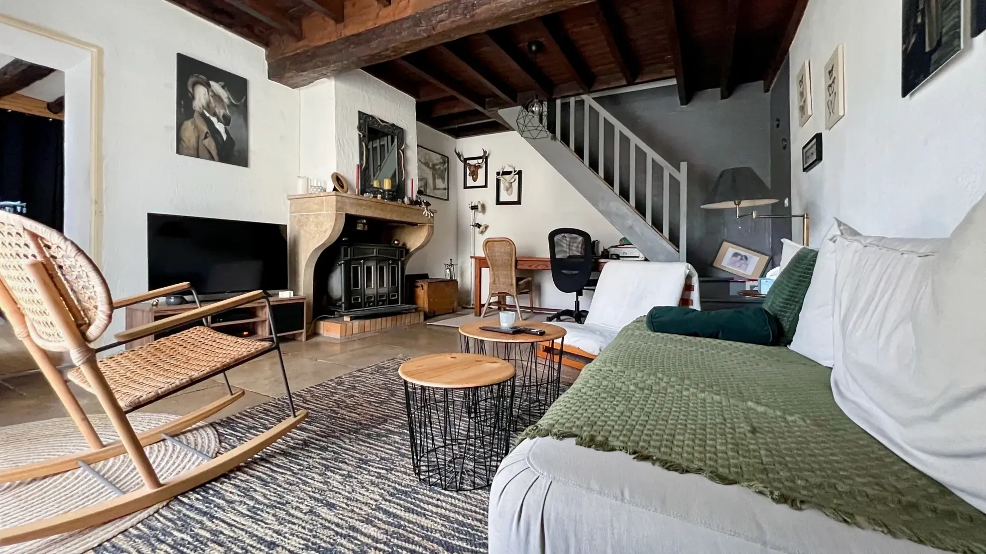 Charmante maison à Massangis avec terrasse et jacuzzi - 4 pièces 