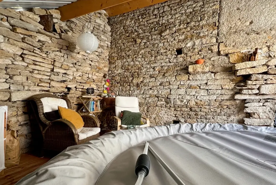 Charmante maison à Massangis avec terrasse et jacuzzi - 4 pièces 